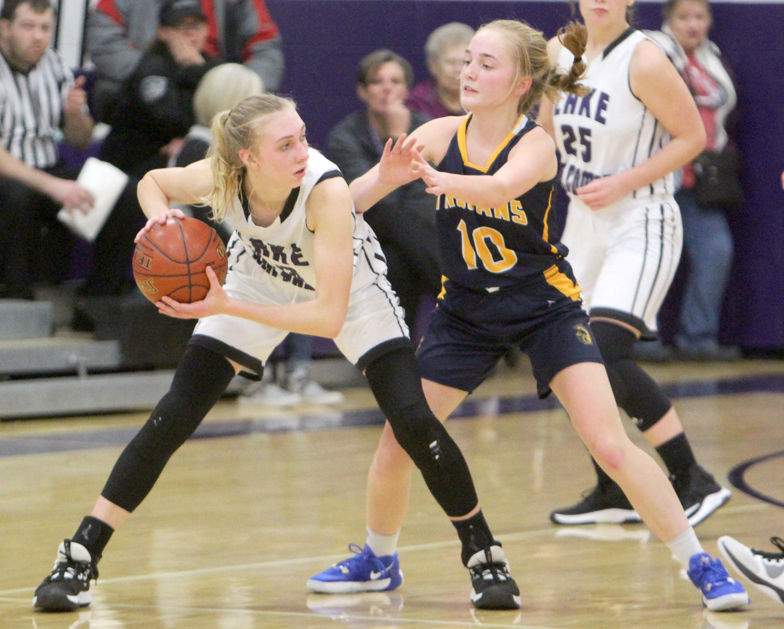 New Auburn at Lake Holcombe girls basketball 12-13-19